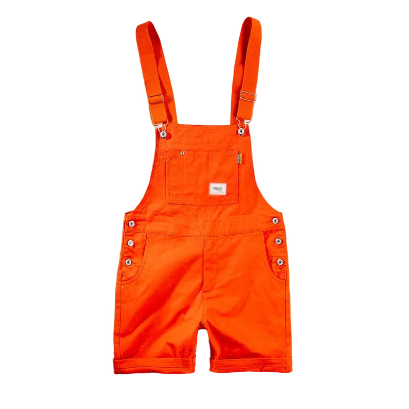 Adorable Suspenders Cargo Overalls - Unisex Fun for Big Littles!