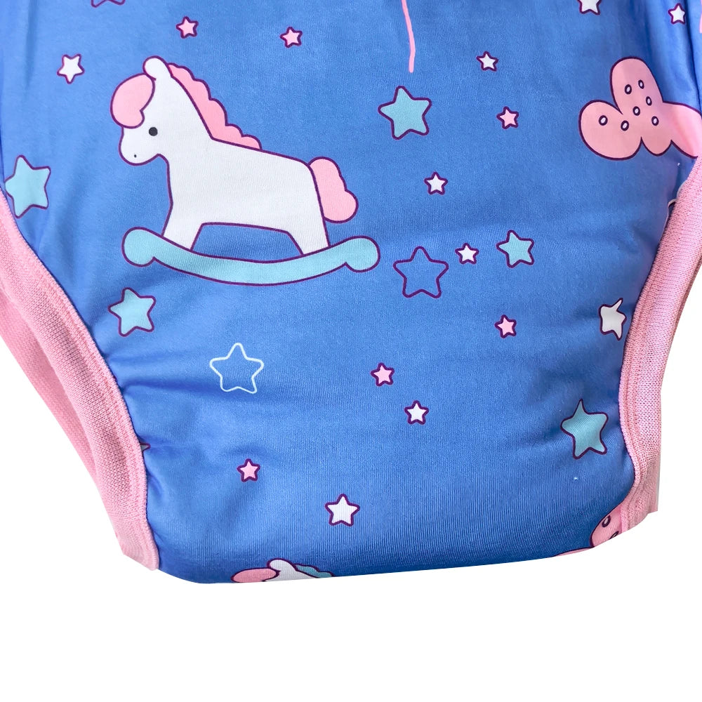 🦄 Dreamy Unicorn Waterproof Training Pants – For Littles Who Float on Clouds