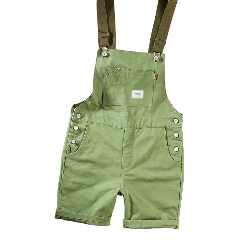 Adorable Suspenders Cargo Overalls - Unisex Fun for Big Littles!