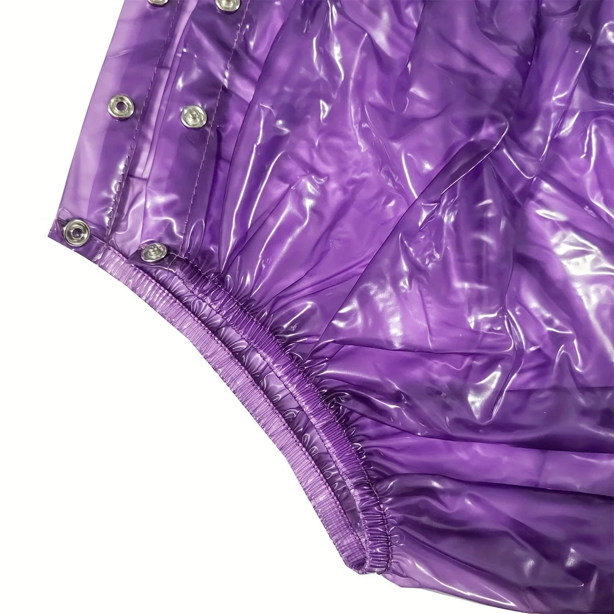 ABDL Snap-Open Plastic Pants – PVC Diaper Cover with 8 Snaps for Little Space | Sizes L–5XL