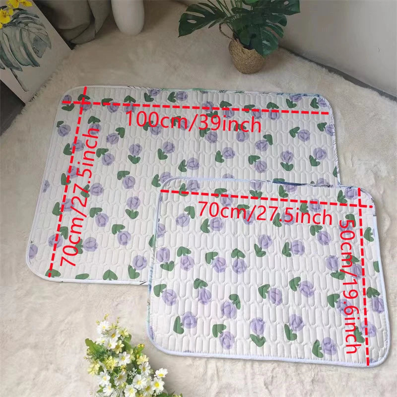 🌸 SnuggleShield Bed Pad – Waterproof & Reusable