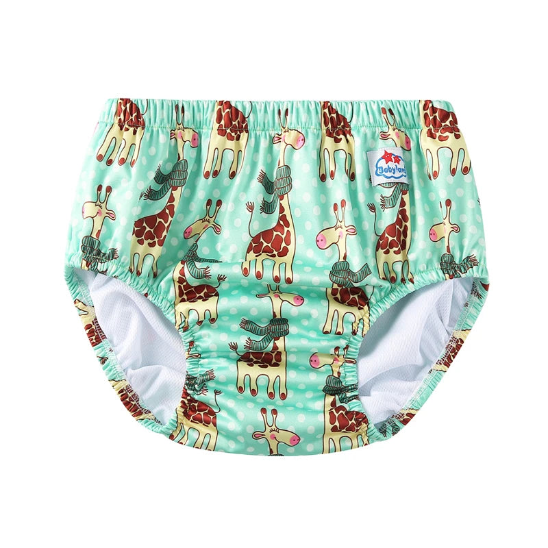 ABDL Adult Cloth Swimming Diaper — Waterproof, Reusable Little Space Diaper Pants (32 Prints)