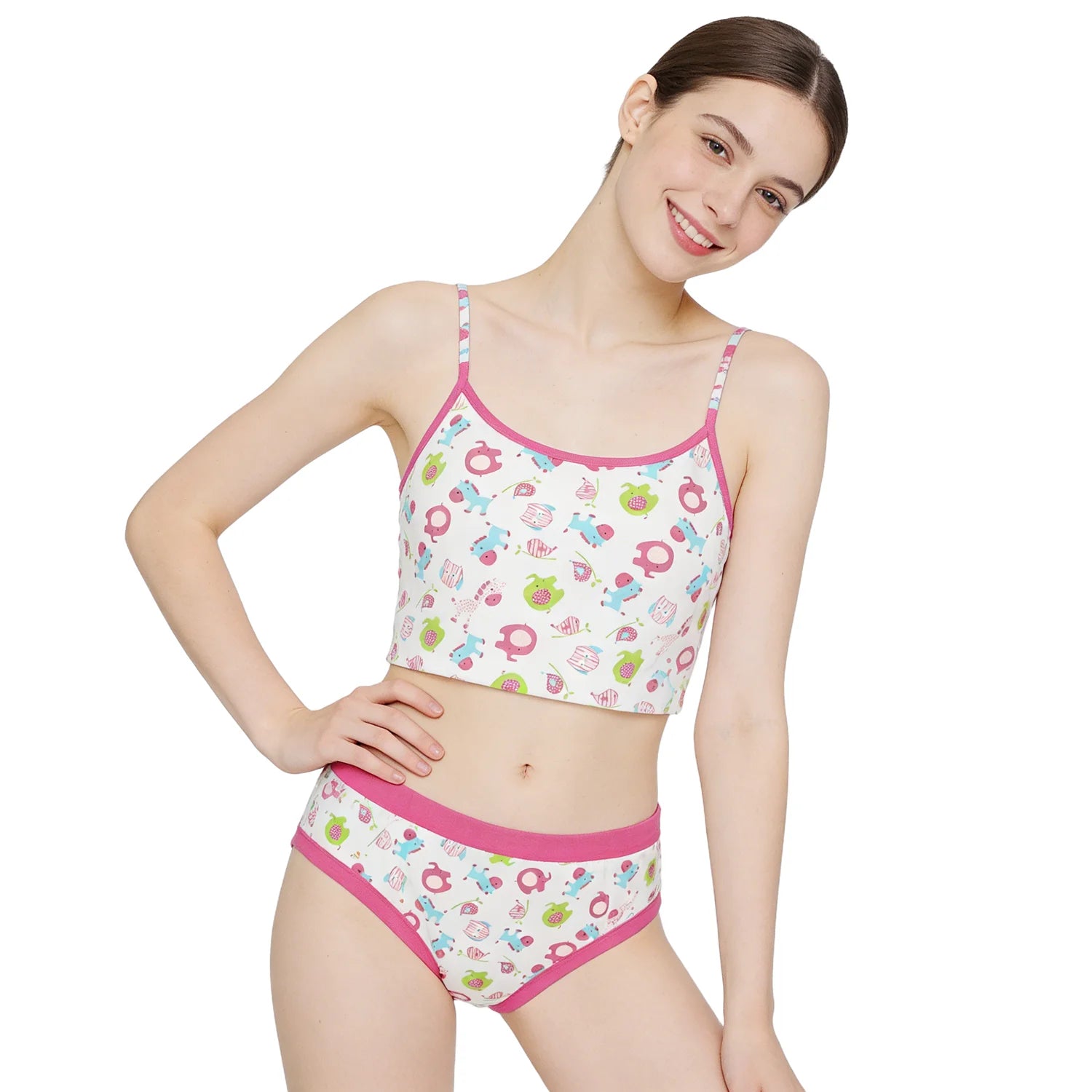 Pink Horse ABDL Training Briefs with Padding (Bottom Only)