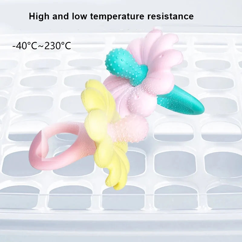 🌸 Blossom Binky – Flower Pacifier Teether