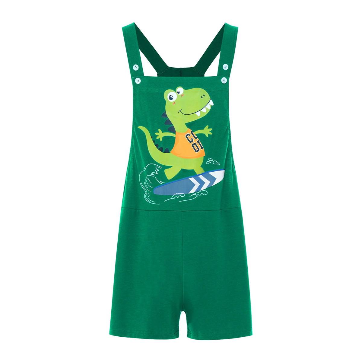 Dino Daze Overalls & Bodysuit — Adult Dinosaur Print Pajamas | ABDL Comforts