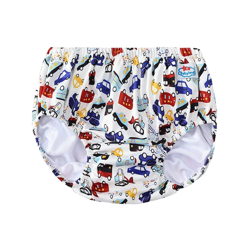 ABDL Adult Cloth Swimming Diaper — XXL Waterproof Reusable Little Space Diaper Pants (23 Prints)
