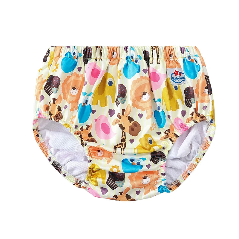 ABDL Adult Cloth Swimming Diaper — Waterproof, Reusable Little Space Diaper Pants (32 Prints)