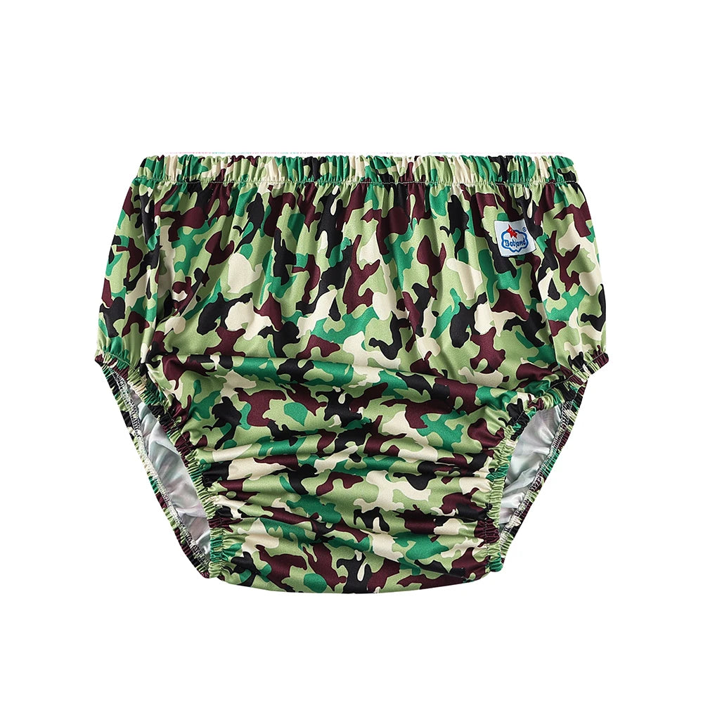 ABDL Adult Cloth Diaper Cover — Waterproof Reusable Little Space Diaper Pants (56 Prints, L/XL/XXL)