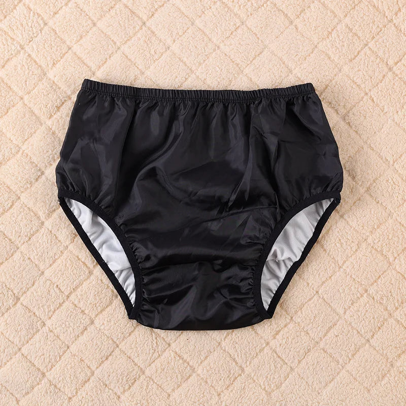 Adjustable Adult Cloth Diaper – Washable Waterproof Incontinence Pants | Reusable Anti-Leak Nappy (Pink or Black)