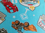 ABDL Cartoon Vehicle Training Pants – 2-Layer Padded Cotton Briefs