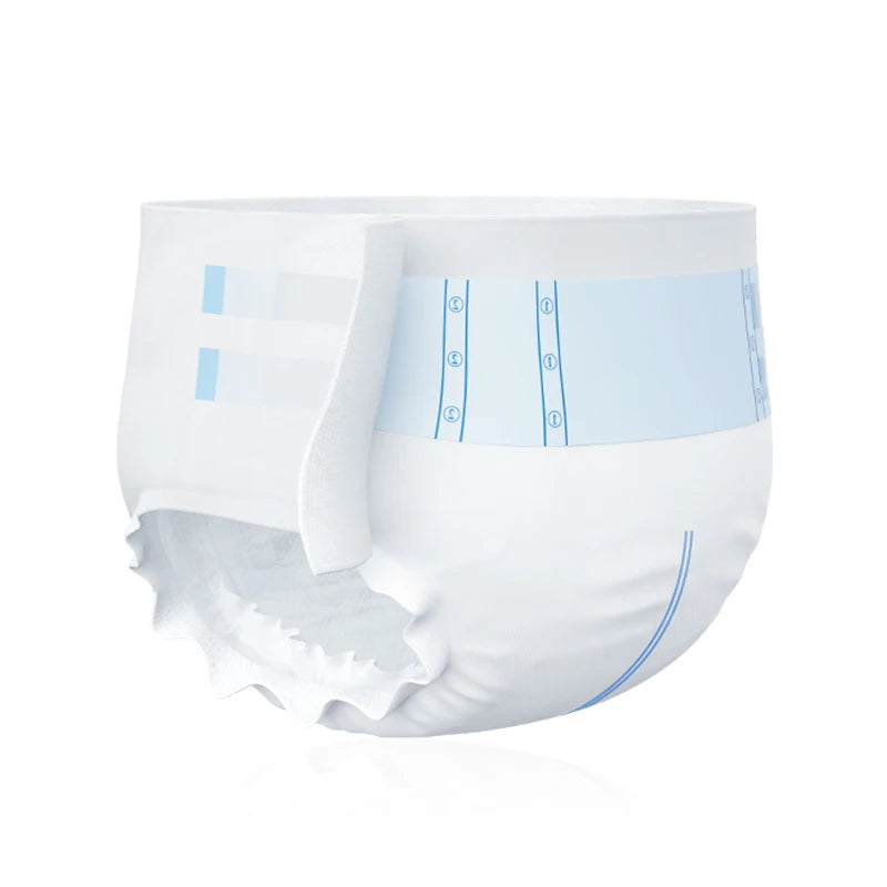 Large Disposable Diapers – Underwear with Velcro, Equal Absorbent, 20 Pieces