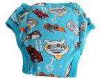 ABDL Cartoon Vehicle Training Pants – 2-Layer Padded Cotton Briefs