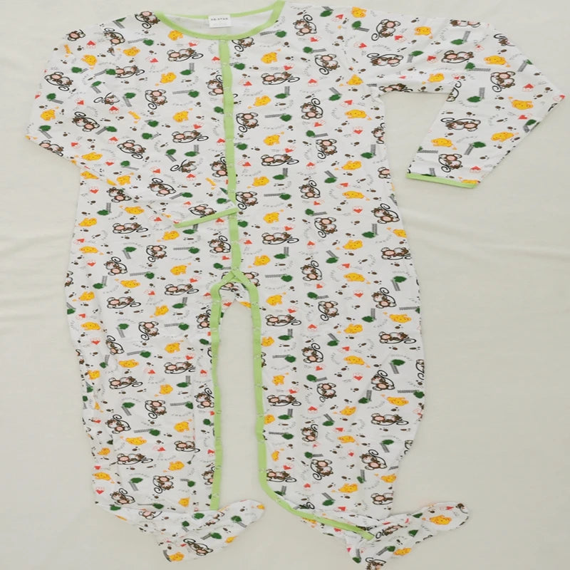 Monkey Print Pajama Set — ABDL Little Space Loungewear