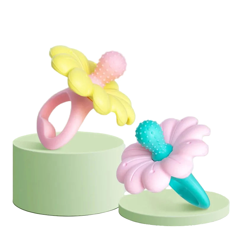 🌸 Blossom Binky – Flower Pacifier Teether