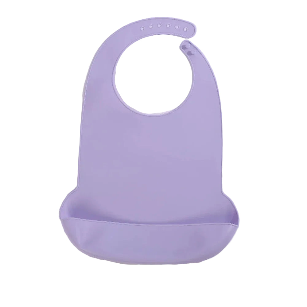 🍓 Silicone Adult Bib – For Littles Who Love Messy Mealtime Magic