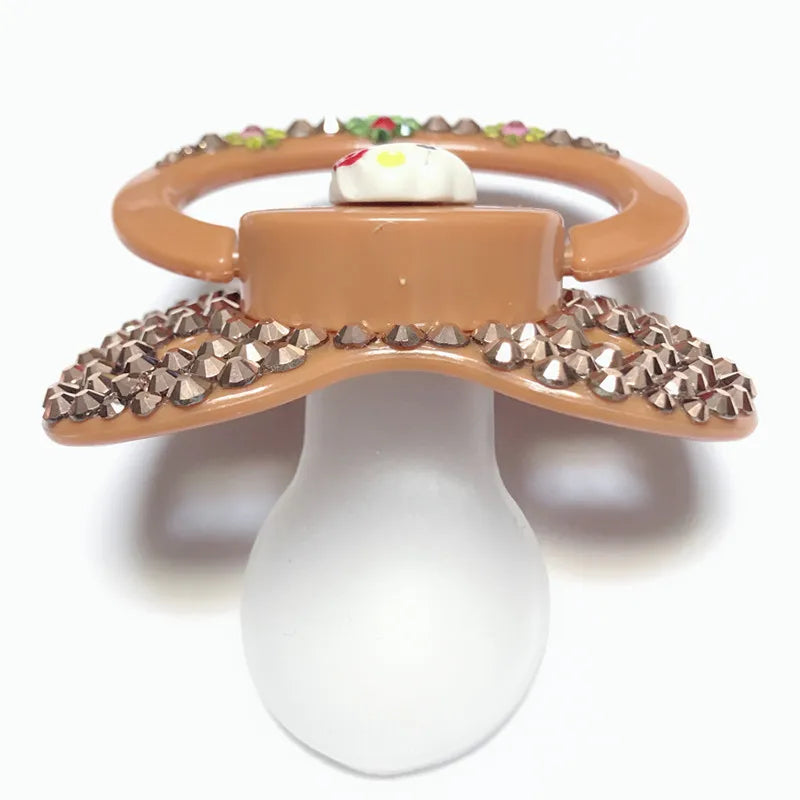 "Sweet Cupcake Dream Soother - Adult Vanilla Sparkle Pacifier"