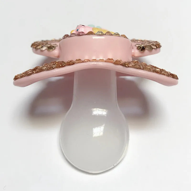 "Sweet Treat Sparkle Soother - Adult Ice Cream Dream Pacifier"