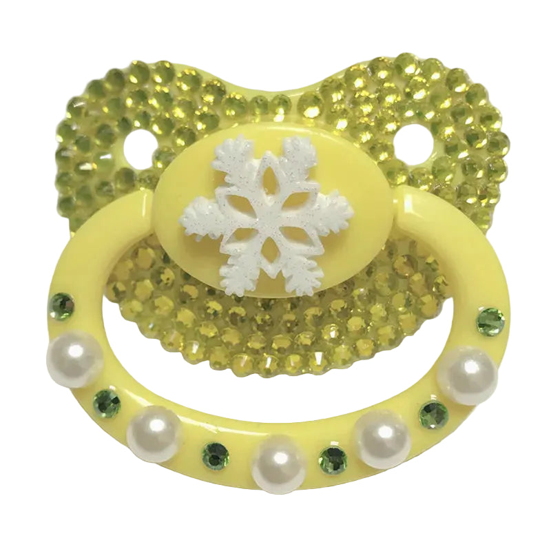 "Winter Wonderland Comfort - Adult Snowflake Sparkle Soother"