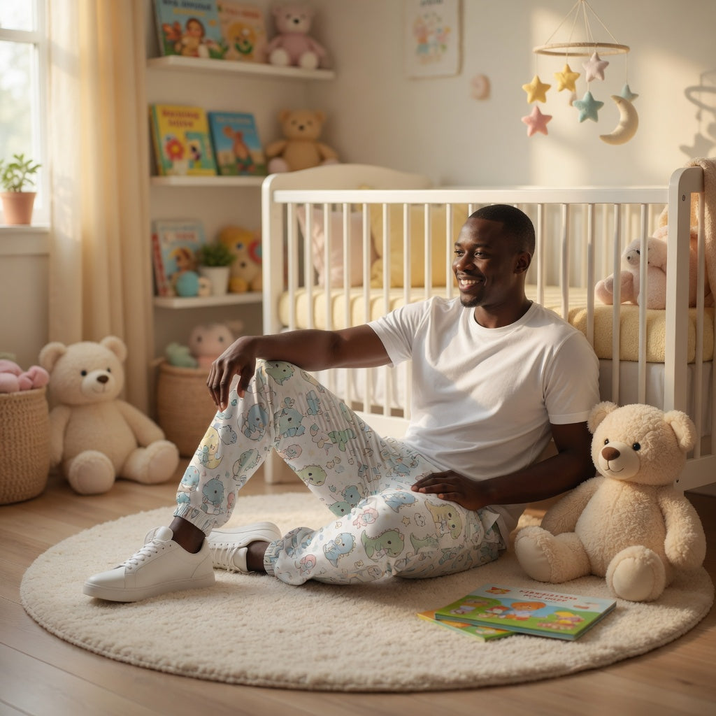 Dino Print ABDL Comfort Pants