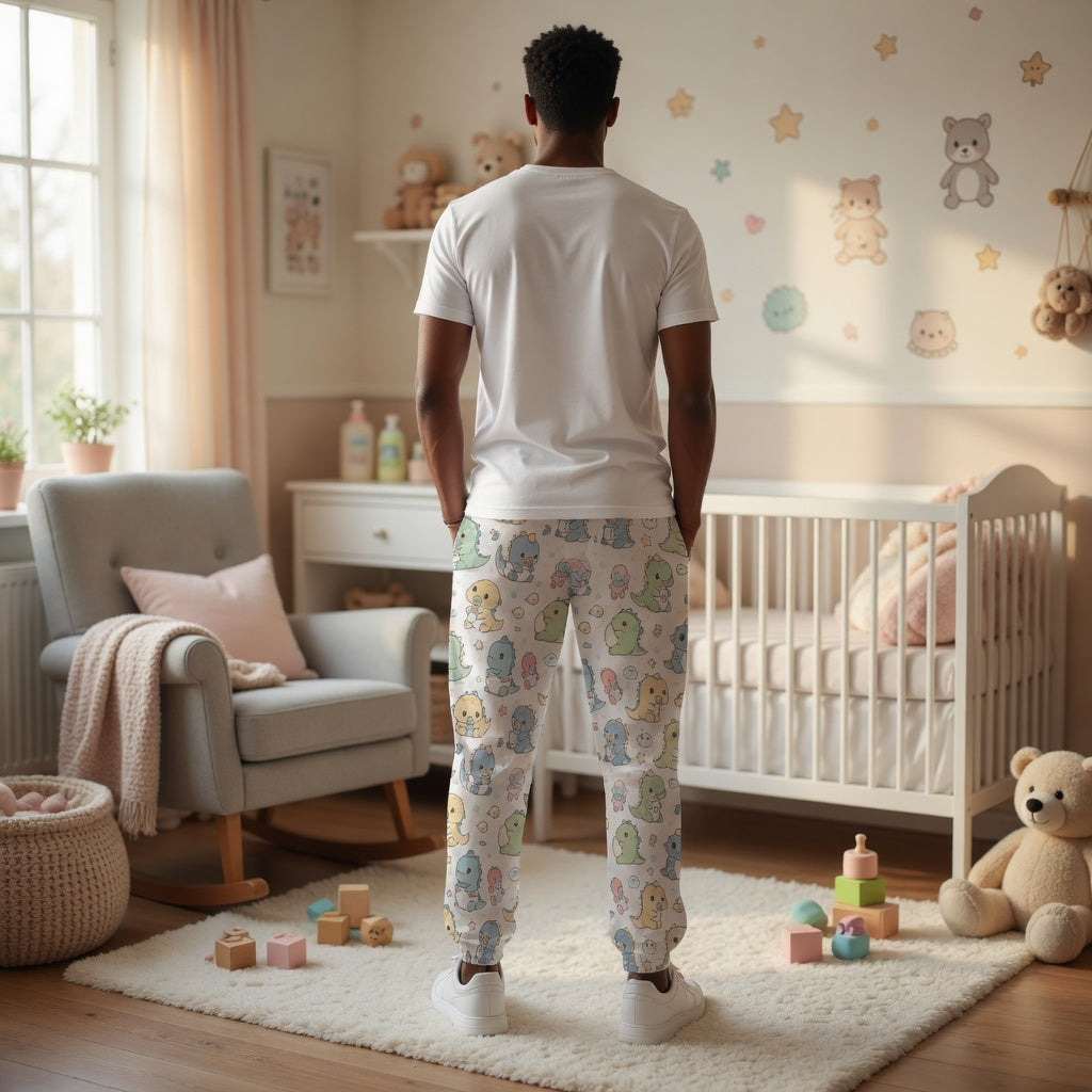 Dino Print ABDL Comfort Pants