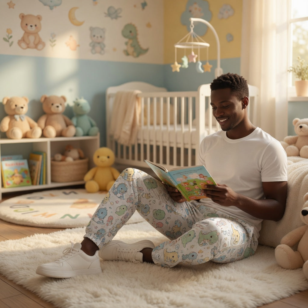 Dino Print ABDL Comfort Pants