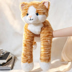 Wally the Weighted Cuddle Cat | 55cm Long-Arm Sensory Plush for Comfort & Calm